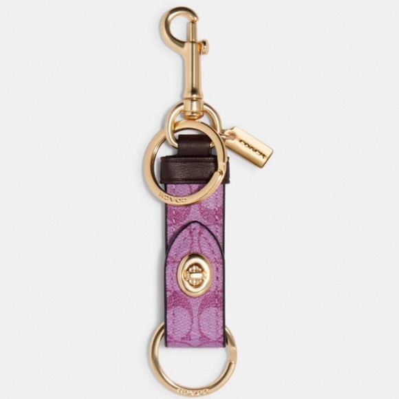 Coach Accessories Coach Trigger Snap Signature Canvas Valet